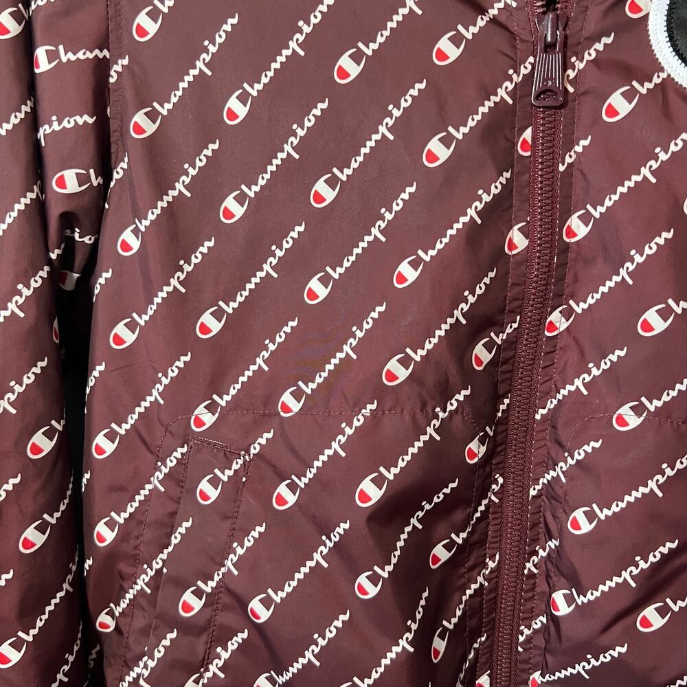 Champion Diagonal Script Satin Varsity Baseball M… - image 4